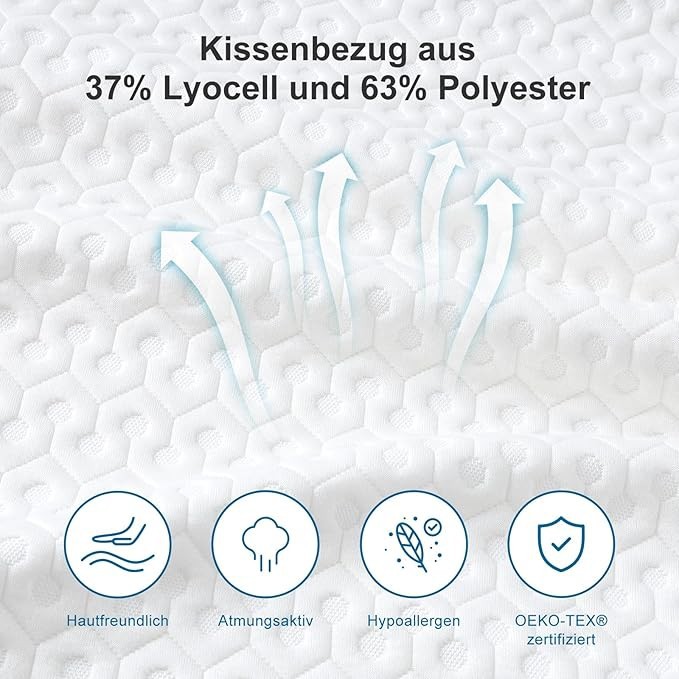 Ergonomic Pillow With Removable high quality